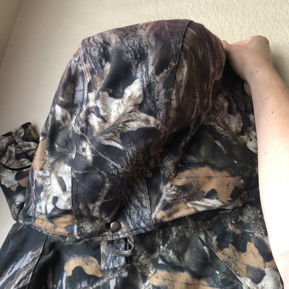 Gamehide 3-in-1 insulated Multi Pocket Hunting Jacket Hush Hide Mens Size XL GUC - Picture 9 of 9